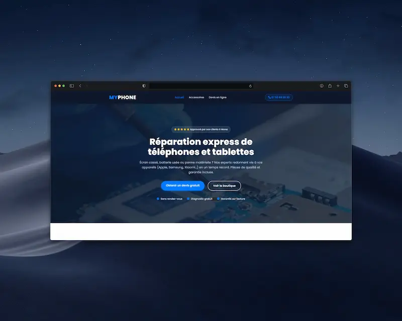 Site Vitrine